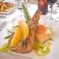 Lamb with a savory sauce